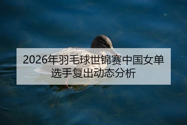 2026年羽毛球世锦赛中国女单选手复出动态分析